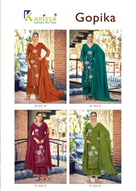 Karissa gopika 3pcs kurti wholesale chandigarh